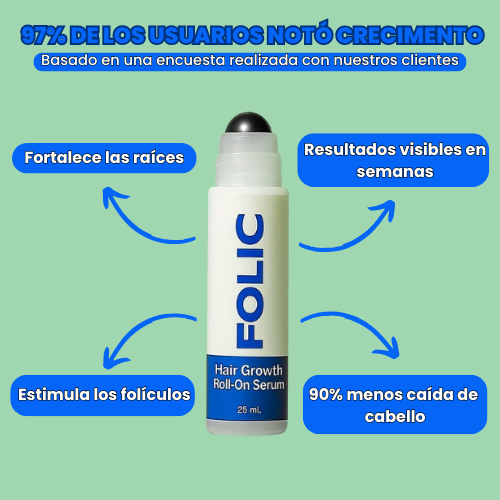 FOLIC™ - Sérum para el Crecimiento Capilar